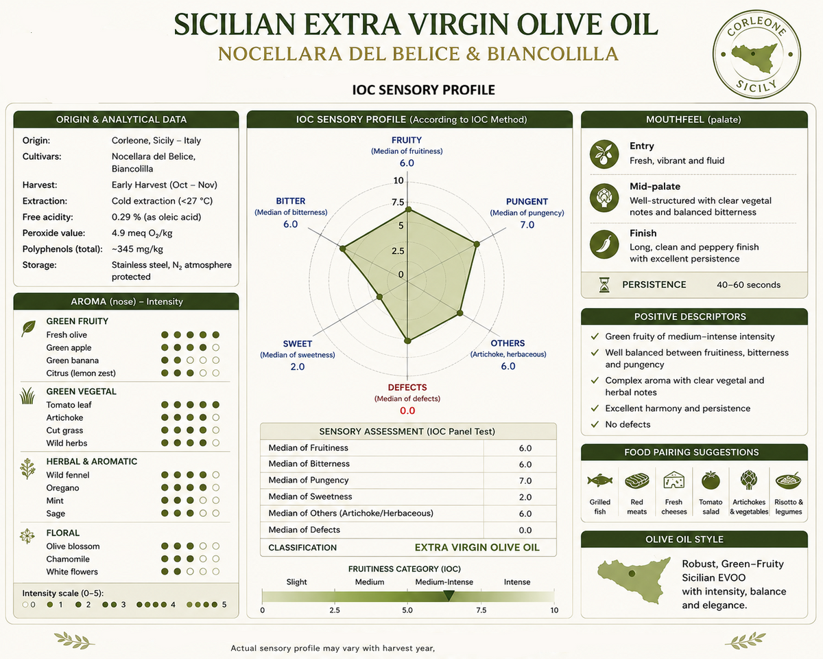 POLYPHENOLIO™ | High Polyphenol  Italian Premium Extra Virgin Olive | 500 mL Tin (16.90 fl oz)